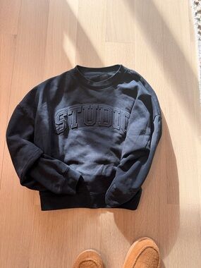 GapStudio Vintage Soft STUDIO Sweatshirt black sz medium